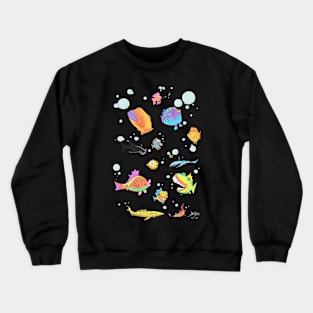 Weird Funny Fish Crewneck Sweatshirt